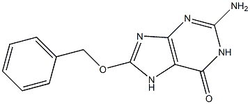 BENZYLOXYGUANINE Struktur