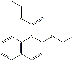 1,2-DIHYDRO-2-ETHOXY-QUINOLINECARBOXYLIC ACID ETHYL ESTER,,结构式