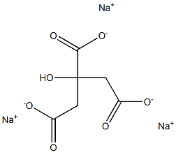 TRISODIUM CITRATE FOOD GRADE Structure