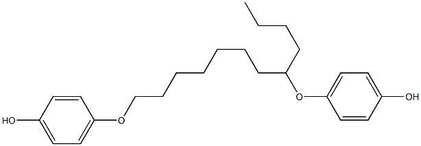 4,4''-[DODECANE -1,8-DIYLBIS(OXY)]DIPHENOL,,结构式