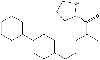 4-PENTYL-4''-PROPYL-1,1''-BI(CYCLOHEXYL) Structure