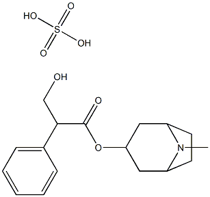 ATROPAINE SULPHATE 化学構造式