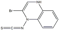 BROMCHINOXALIN ISOTHIOCYANATE 化学構造式