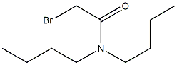 N,N-DIBUTYLBROMACETAMIDE Structure