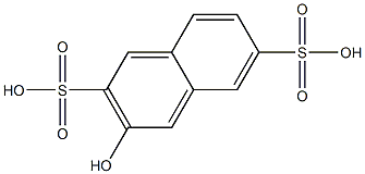 2-NAPHTHOL-3,7-DISULPHONIC ACID Structure