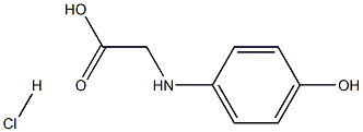 D-4-HYDROXYPHENYLGLYCINE HYDROCHLORIDE Structure