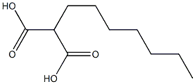 heptylmalonic acid Structure