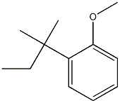 methoxy-tert-amylbenzene Struktur