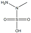 methylhydrazinesulfonic acid 化学構造式