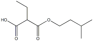 monoisoamyl ethylmalonate Structure