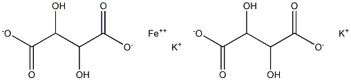 potassium ferrous tartrate|酒石酸鐵(II)鉀