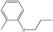 propyl o-tolyl ether Structure