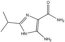 5-AMINO-2-ISOPROPYLIMIDAZOLE-4-CARBOXAMIDE 化学構造式