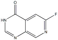 6-FLUOROPYRIDO [3,4-D] PYRIMIDIN-4-(3H)-ONE,,结构式