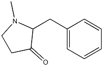 1-(1-Methyl)benzyl-3-pyrrolidinone Struktur