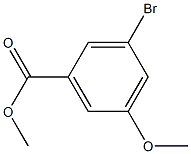 3-BROMO-5-METHOXYBENZOIC ACID METHYL ESTER 结构式