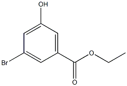ETHYL 3-BROMO-5-HYDROXYBENZOATE 结构式