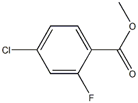  4-CHLORO-2-FLUOROBENZOIC ACID METHYL ESTER