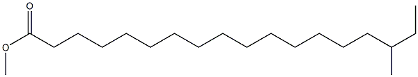 16-Methyloctadecanoic acid methyl ester