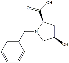 1-BENZYL- CIS-4-HYDROXY-D-PROLINE Structure