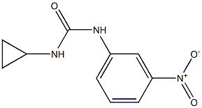 N-CYCLOPROPYL-N''-(3-NITROPHENYL)UREA Structure