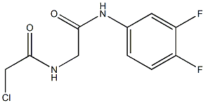 2-CHLORO-N-{2-[(3,4-DIFLUOROPHENYL)AMINO]-2-OXOETHYL}ACETAMIDE|