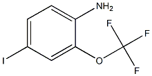 4-IODO-2-(TRIFLUOROMETHOXY)ANILINE 95% Struktur