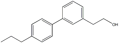 3-(4-N-PROPYLPHENYL)PHENETHYL ALCOHOL 96%,,结构式