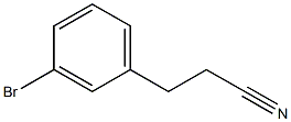 3-(3-BROMOPHENYL)PROPIONITRILE 98% Structure