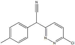 6-CHLORO-ALPHA-(4-METHYLPHENYL)-3-PYRIDAZINEACETONITRILE