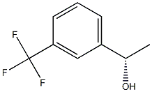 (1S)-1-[3-(TRIFLUOROMETHYL)PHENYL]ETHANOL Struktur