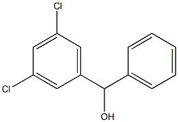 3,5-DICHLOROBENZHYDROL 97%,,结构式
