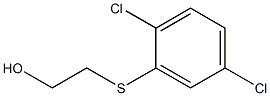 2,5-DICHLOROPHENYLTHIOETHANOL 98% 化学構造式