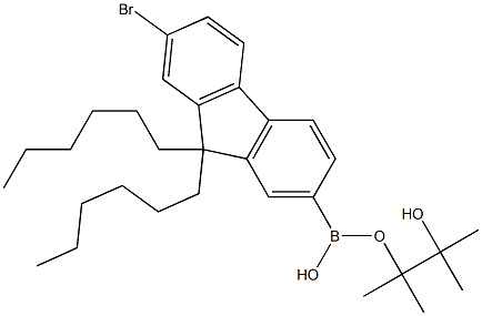  2-BROMO-9,9-DIHEXYLFLUORENE-7-BORONIC ACID PINACOL ESTER