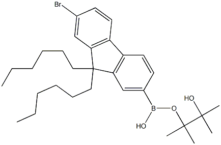 2-BROMO-9,9-DIHEXYLFLUORENE-7-BORONIC ACID PINACOL ESTER