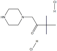  3,3-DIMETHYL-1-PIPERAZIN-1-YLBUTAN-2-ONE DIHYDROCHLORIDE