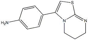 4-(6,7-DIHYDRO-5H-[1,3]THIAZOLO[3,2-A]PYRIMIDIN-3-YL)ANILINE,,结构式