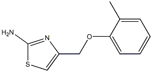 4-[(2-METHYLPHENOXY)METHYL]-1,3-THIAZOL-2-AMINE