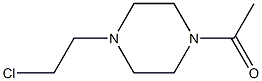 1-[4-(2-CHLORO-ETHYL)-PIPERAZIN-1-YL]-ETHANONE Structure