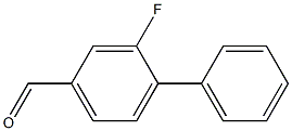 3-FLUORO-4-PHENYLBENZALDEHYDE 97% Structure