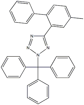  2-TRIPHENYLMETHYL-5-(4-METHYL-1,1-BIPHENYL-2- YL) TETRAZOLE