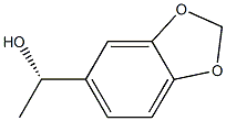 (1S)-1-(1,3-BENZODIOXOL-5-YL)ETHANOL Structure