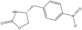 (R)-4-(4-NITRIBENZYL)-2-OXAZOLIDINONE 化学構造式