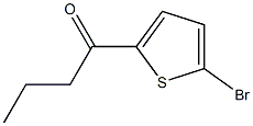 1-(5-BROMOTHIEN-2-YL)BUTAN-1-ONE 化学構造式