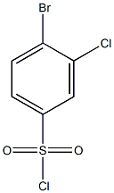 4-BROMO-3-CHLOROBENZENESULFONYL CHLORIDE 97%,,结构式