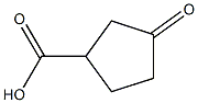 3-OXO-1-CYCLOPENTANECARBOXYLIC ACID 95% Struktur