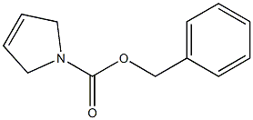 1-Cbz-2,5-dihydro-1H-pyrrole Structure