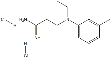  3-(Ethyl-m-tolyl-amino)-propionamidine 2HCl