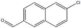 6-CHLORO-2-NAPHTHYLALDEHYDE 化学構造式