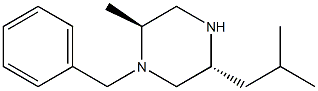 1-BENZYL-2(S)-METHYL-5(R)-ISOBUTYL-PIPERAZINE